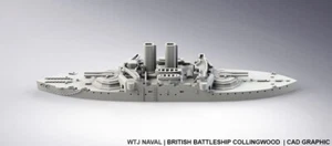 1:700 HMS Collingwood - Picture 1 of 1