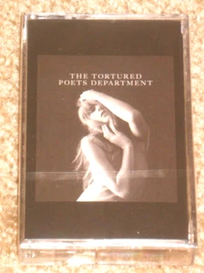 taylor swift the tortured poets department 'THE BLACK DOG' cassette new sealed - Picture 1 of 1