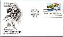 US COVER FIRST DAY OF ISSUE 31c INTERNATIONAL AIRMAIL STAMP OLYMPIC GAMES 1979 C
