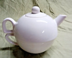 Ceramic White Teapot for One 5''