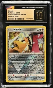 Pokemon Mawile 91/168 Reverse Holo Celestial Storm - CGC 10 PRISTINE - Picture 1 of 2