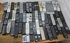 HUGE LOT Remote Controllers TV VCR DVD Stereo Appliance Wholesale (63 Remotes) - Picture 1 of 5