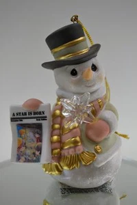 Precious Moments Ornament SNOWMAN a Star is Born 2012 121026 BX FREEusaSHP - Picture 1 of 2