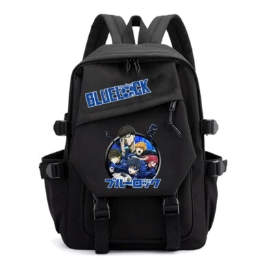Anime Blue Lock Cartoon Backpack Teenarges Schoolbag Fashion Cosplay Laptop Bags - Image 1 of 4