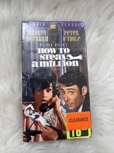 How to Steal a Million (VHS, 1995) Brand New Factory Sealed - Imagen 1 de 4