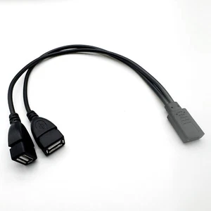 USB C to Dual 1 in 2 Charging Cable USB Type C Female to 2 USB A Female Splitter - Picture 1 of 13