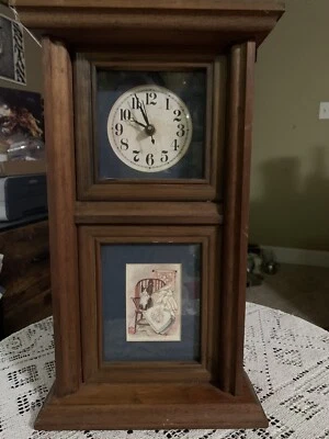Vintage Mantle Clock in good Condition and Working - Image 1 of 4