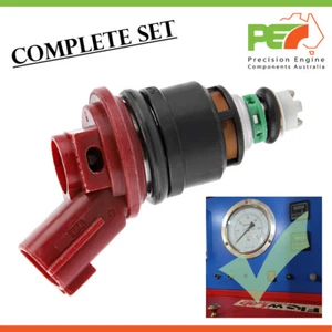 4 inyectores de combustible totalmente nuevos * PEC * para Nissan Bluebird U13 1.8L SR18DE - Imagen 1 de 4