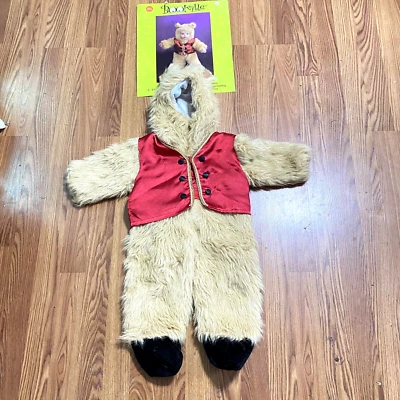 Disfraz de Halloween Niño Pequeño Booville 0-9 Meses Mono Bunting Con Chaleco Foto 1 de 4