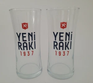Yeni Raki 1937 Glas/Stamper/Shot/Longdrink 4 cl und 8 cl (2 Stück) NEU - Bild 1 von 3