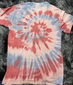 Gilman Girls Pink/light Blue Tie Dye T-shirt - Great For School Spirit Week - Picture 1 of 7