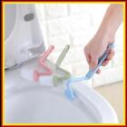 1Pc Toilet Scrub Brush Convenient S-Shape Kids Toilet Brush Useful MIni Portable