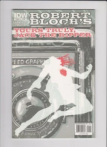 YOURS TRULY, JACK THE RIPPER #1 IDW 2010 VF ROBERT BLOCH COMBINE SHIP - Picture 1 of 2