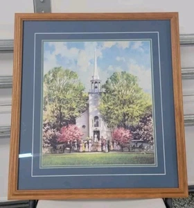 1995 Paul Landry “Spring Song” Painting #562/2500 Signed & Framed - Picture 1 of 5