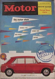 Motor magazine 10/10/1962 featuring Lotus Elan, Jensen CV-8, Daimler cutaway - Picture 1 of 4