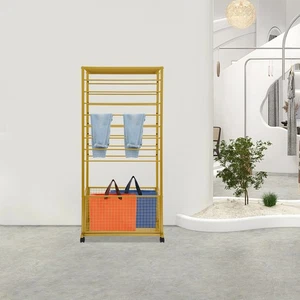 Ribbon Holder Organizer Rack, Ribbon Holder with Wheels, Large Capacity Ribbon S - Picture 1 of 13