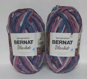 Yarnspirations Bernat Blanket MOON DUSK Yarn Super Bulky Set Of 2 10.5oz 220 yds - Picture 1 of 5