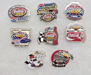 Lot of 8 NASCAR Coca-Cola 600 Event Pins - Charlotte - Lowes Motor Speedway - Picture 1 of 9