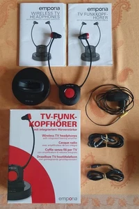 Emporia TV Funkkopfhörer mit Integriertem Hörverstärker - Bild 1 von 3