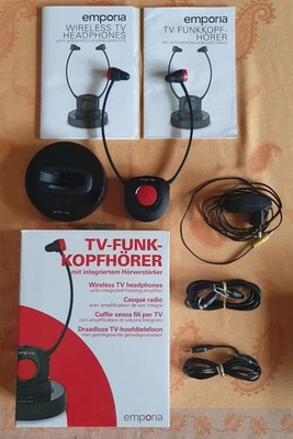 Emporia TV Funkkopfhörer mit Integriertem Hörverstärker - Bild 1 von 3