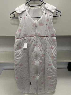 Odenwälder Prima Klima Thinsulate Winter Schlafsack , Weiß/Rosa 110cm - Bild 1 von 4