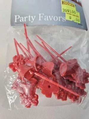 Campanas de Navidad vintage adornos para pasteles selecciones de cupcakes ¡Nuevo stock antiguo! Juego de 12 Foto 1 de 3