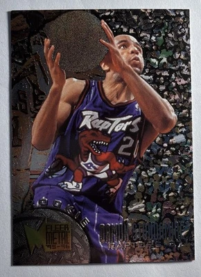 Damon Stoudamire 1995 1996 Fleer Metal #200 RC Toronto Raptors Foto 1 de 2