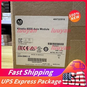 Surplus AB 2094-BM01-S Kinetix 6000 Achsen Modul 400/460V 9A Neu im Karton - Bild 1 von 6