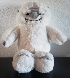 Yeti Plush 14" Stuffed Animal #EM42 Abominable Snowman Christmas Toy White Gift - Picture 1 of 8