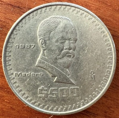 Mexico 500 Pesos KM#592 Circulated (note: only 1988 is left) - Image 1 of 2