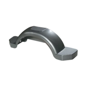 Draw-Tite Trailer Fender | Plastic | 14inch Tire Size | Silver - Picture 1 of 3