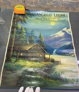 Vintage Angelo Leoni Yorkville, Ohio Advertising Calendar  - Picture 1 of 19
