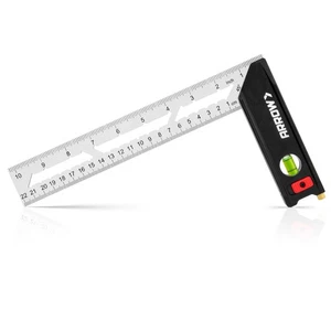 Arrow 10-Inch Try Square, Woodworking Square with Stainless Steel Blade, Alum... - Picture 1 of 7