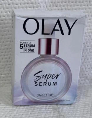 Olay Super Serum 1,0 унц с ниацинамидом, витамином С, пептидом коллагена, AHA - Изображение 1 из 4
