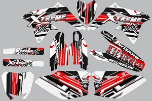 Kit gráfico para Honda CR250 CR 250 1997-1999 calcomanías pegatinas líneas de bicicleta de tierra - Imagen 1 de 1