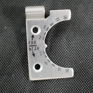 f2.8 DEPTH of FIELD Scale DOF for Stereo Realist f2.8 Camera silver - Picture 1 of 1