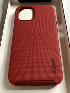 Laut Shield per iPhone 12 Mini 5G 5,4" - Cremisi con pulsanti argento - Foto 1 di 5