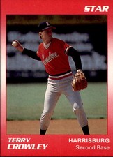 1990 Harrisburg Senators Star 5 Terry Crowley Jr. Cockeysville Maryland New York