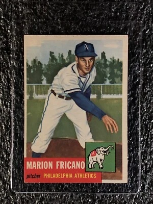1953 Topps Baseball #199 Marion Fricano EX - Image 1 of 2