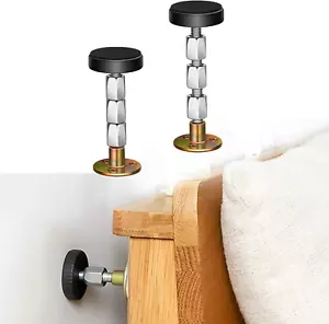 Adjustable Threaded Bed Frame Anti-Shake Tool, Headboard Stoppers, Bedside Headb - Picture 1 of 12