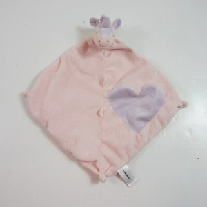 Angel Dear Unicorn horse Pink Purple Heart Lovey Security Blanket - Picture 1 of 5