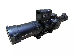 LPVO 1-10X24 Rifle scope 30mm tube + illuminated reticule & ACRO Red dot sight - Picture 1 of 8