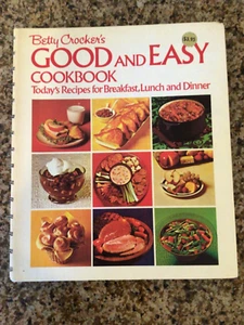 Vintage Betty Crocker's Good and Easy Cookbook 1974 Wirebound - Picture 1 of 12