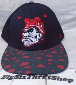 Zephyr NCAA San Diego SDSU Aztecs Embroidered Monty Snapback Cap Hat - Picture 1 of 6