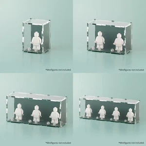 Sage Matte LEGO Minifigure Display Case - Picture 1 of 15