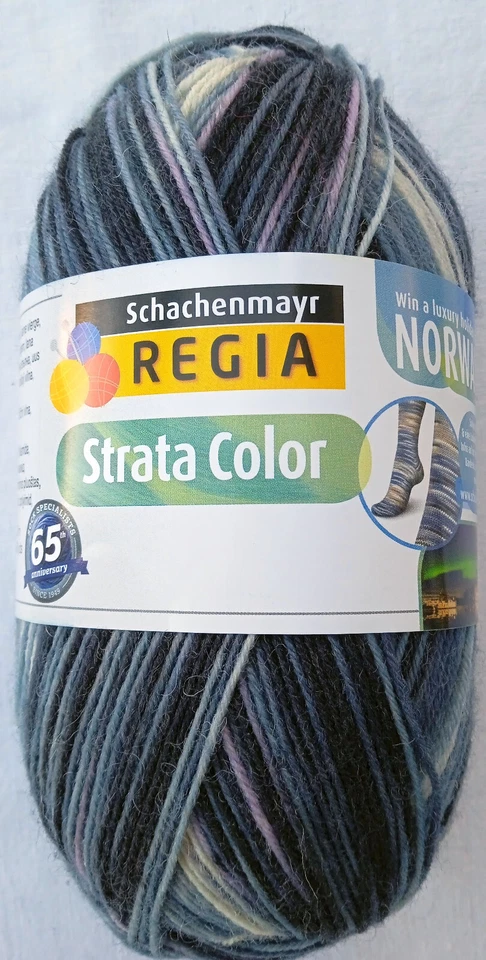 Regia Sockenwolle 100g 4fädig Strata Color - Bild 1 von 1