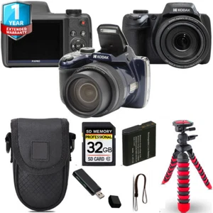 Kodak PIXPRO AZ528 Digitalkamera (schwarz) Spider Stativ + Tasche + 1 Jahr Garantie - Bild 1 von 8