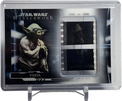 STAR WARS 2019 Masterwork YODA Film Trilogy Card #FC-Y5 W/Top Loader 🔥 - Image 1 of 3