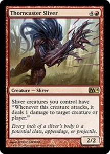 MTG - THORNCASTER SLIVER - M14/Core Set 2014 (R) - Bild 1 von 1