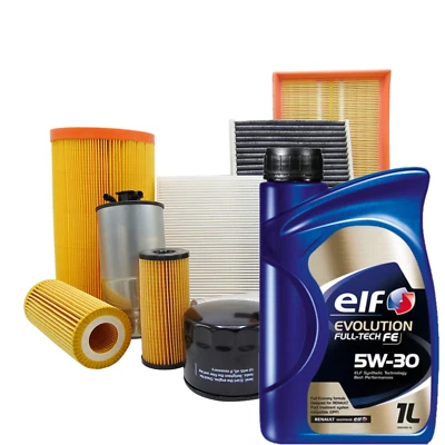 KIT TAGLIANDO RENAULT MEGANE III 1.5 dCi 110CV 81KW DAL 02/2009 + ELF FE 5W30 - Imagen 1 de 4